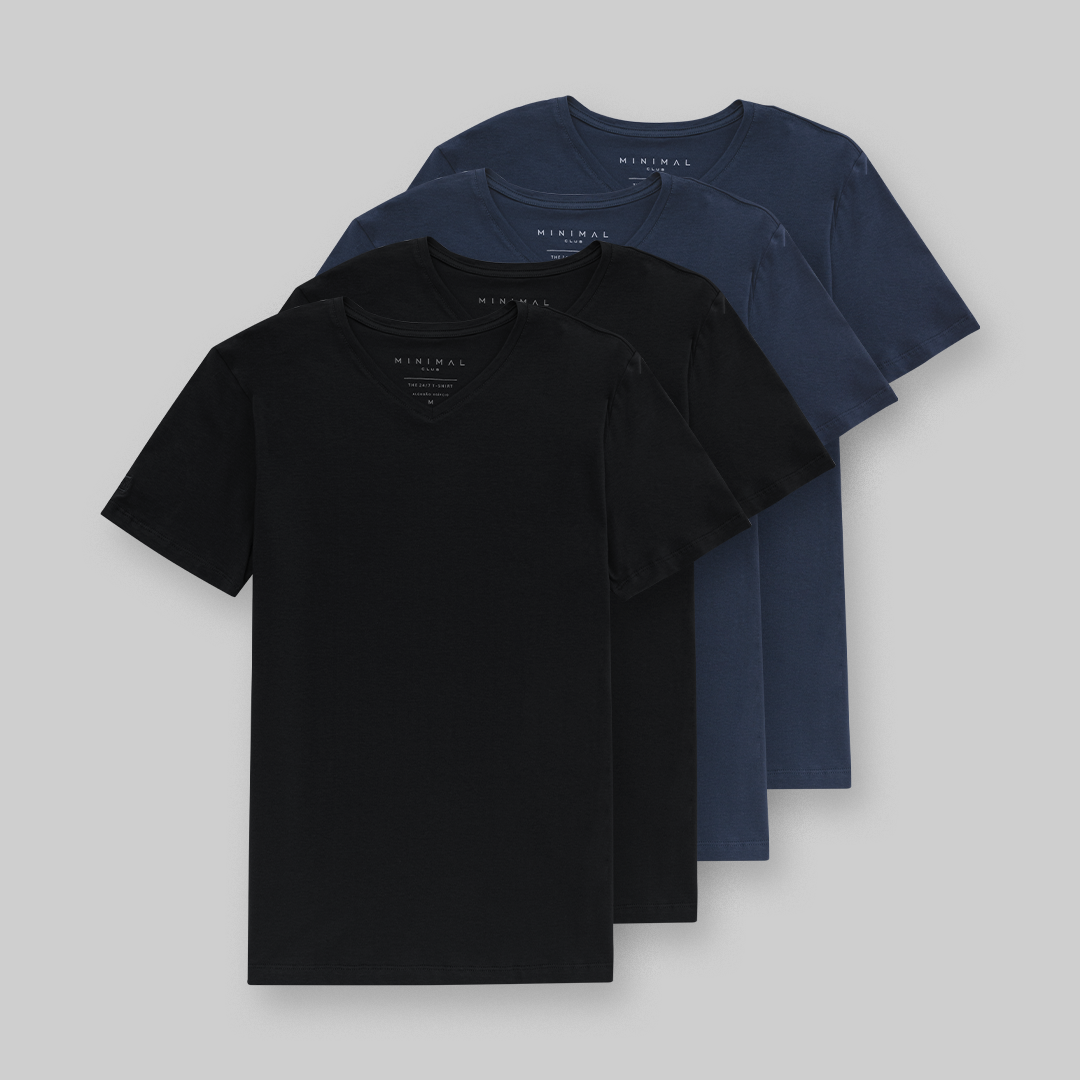 Kit Minimal - 4 camisetas