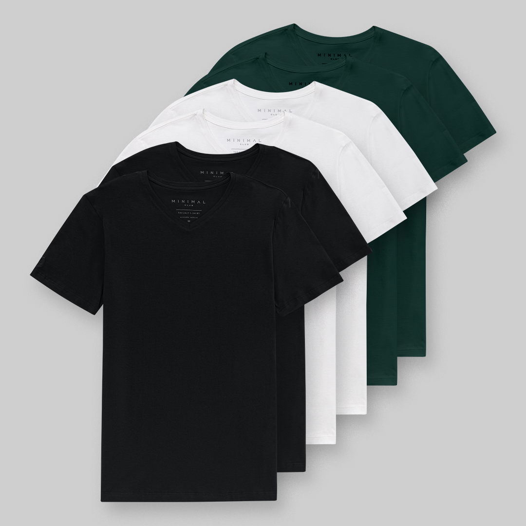 Kit 6 Camisetas Minimal