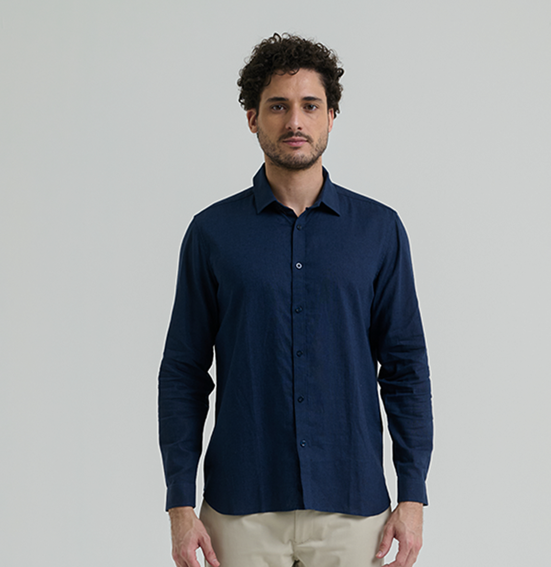 Camisa de Linho Minimal